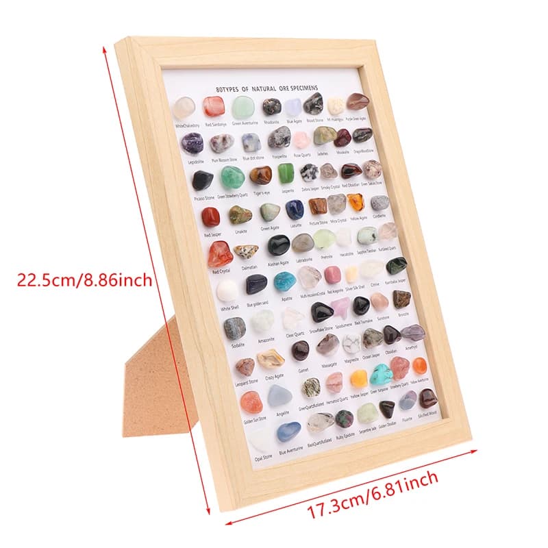 Merveilleux mélange de 80 minéraux : parfait pour offrir ou combiner la décoration de la maison