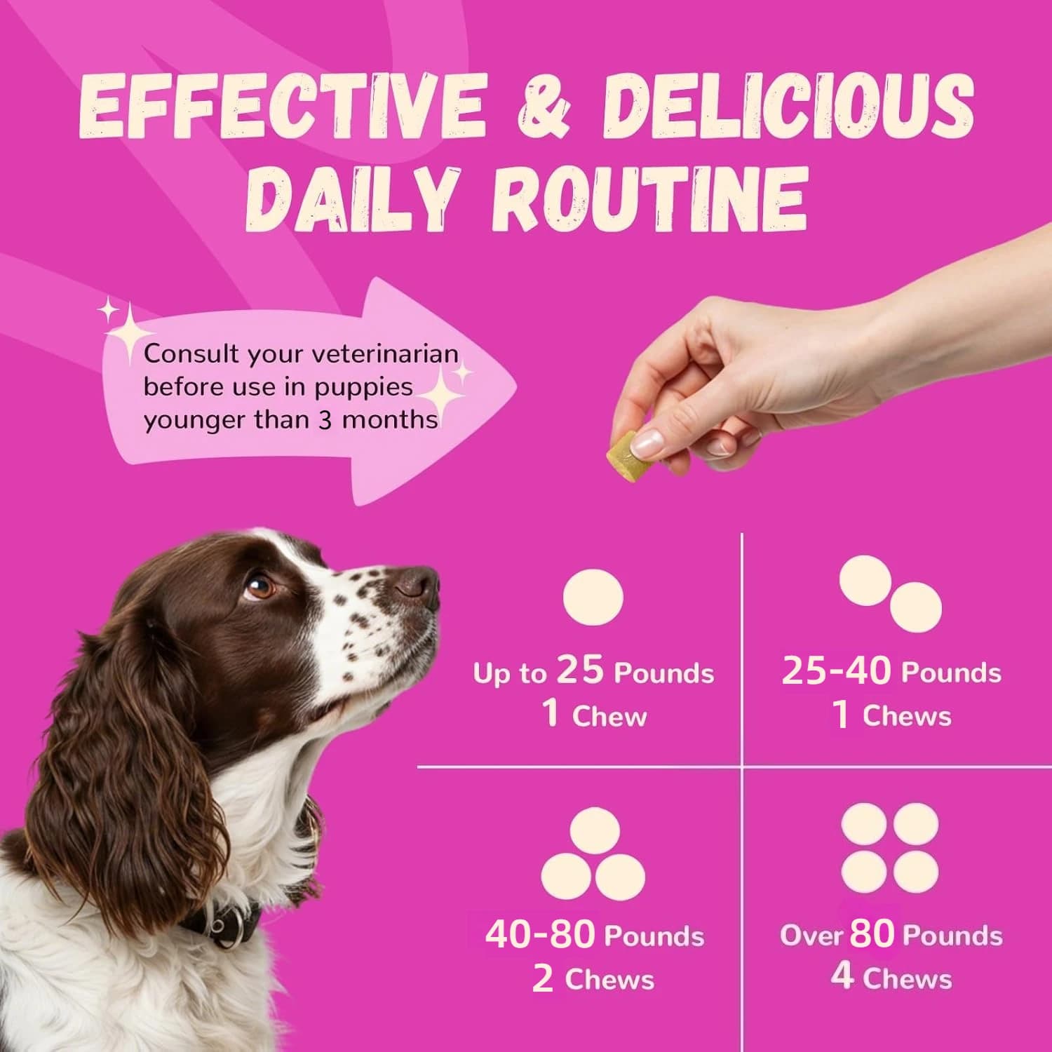 Multivitamines pour chien 150g, 10 vitamines en 1, compléments alimentaires pour animaux de compagnie, oméga-3, glucosamine pour chiots, soins de la peau, du pelage, de la digestion, du système immuni