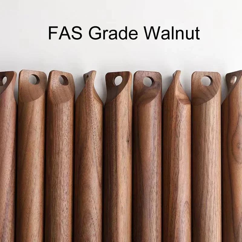 Rouleau à pâtisserie en bois naturel