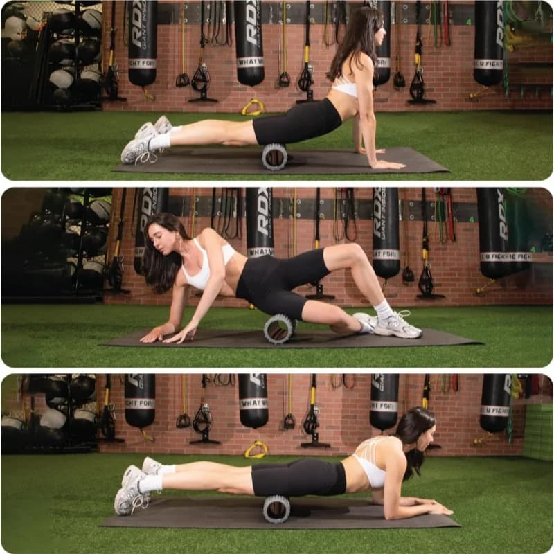 Rouleaux en mousse texturée pour massage musculaire