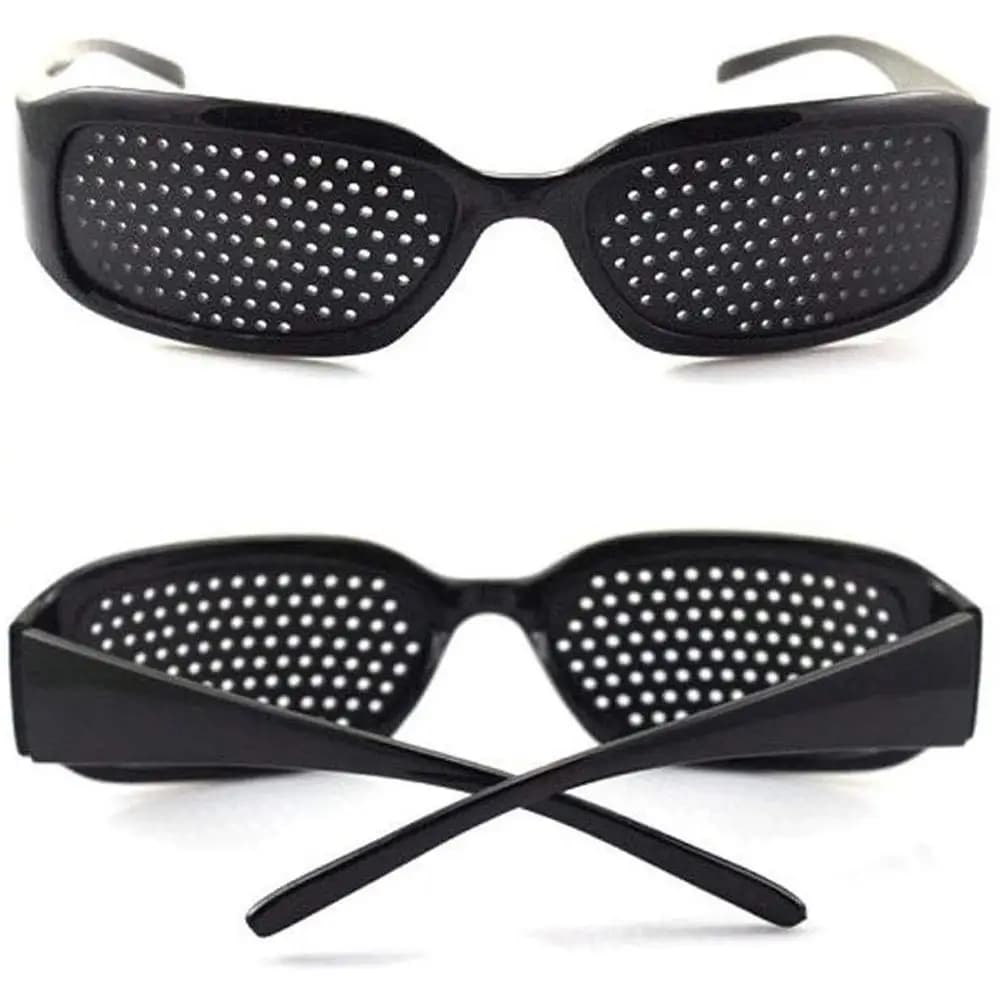 Lunettes d'exercice pour la vue, dispositif anti-fatigue, améliore la vue, lunettes légères noires, améliore la vision, pour l'extérieur