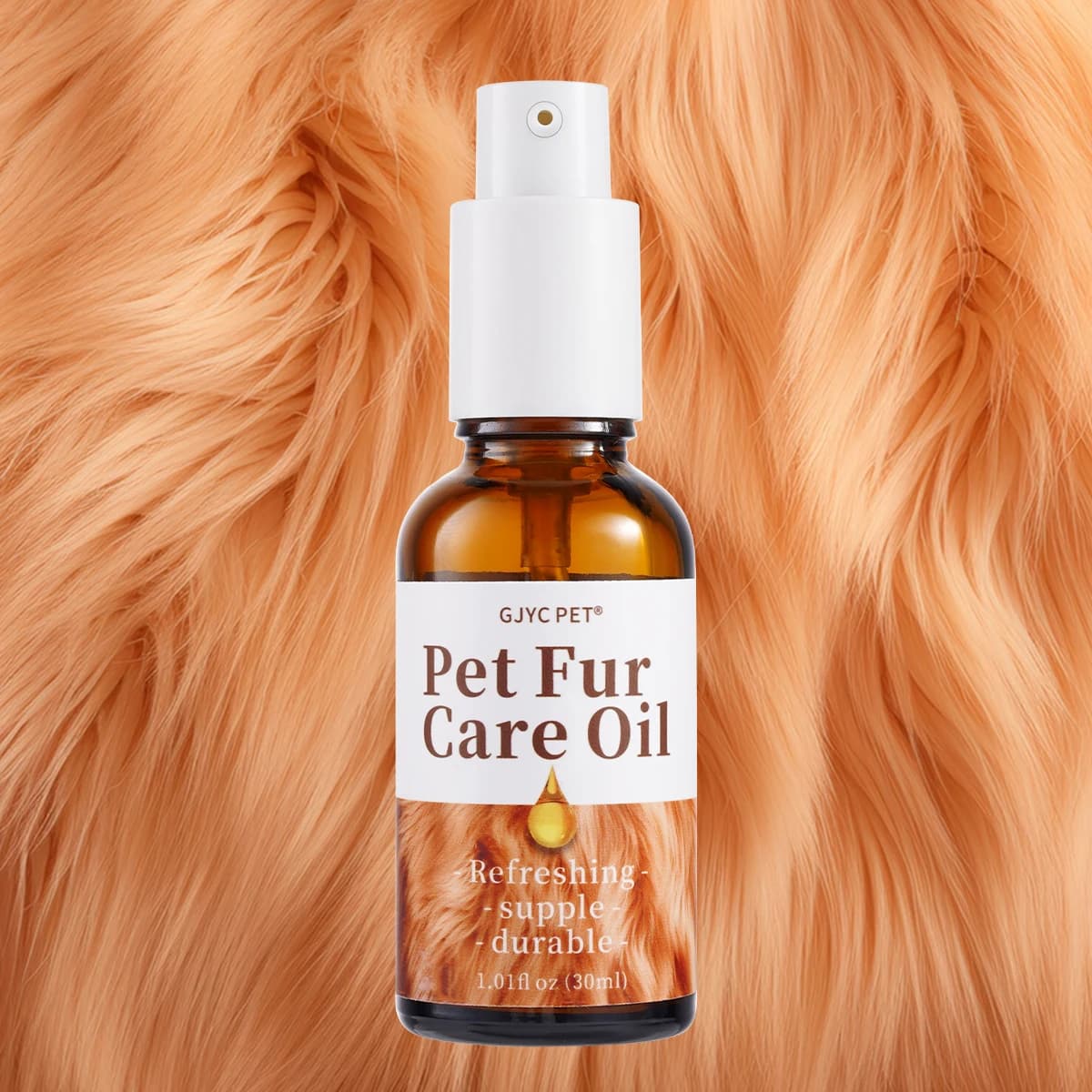 Huile de soin douce pour la peau des animaux de compagnie, formule à base de plantes, revitalisant sans rinçage, démêlant, réduit la perte, augmente la brillance du manteau pour chiens et chats
