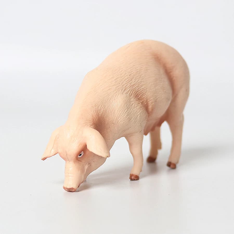 Figurines d'animaux de ferme en plastique pour enfants, figurine de over, jouets de sanglier, truies, porcelets, modèles WarthAustin, cadeaux pour enfants