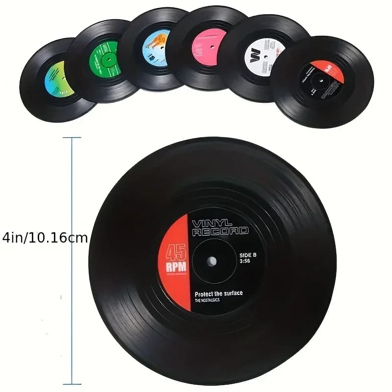 Dessous de verre anti-ald pour disques en vinyle