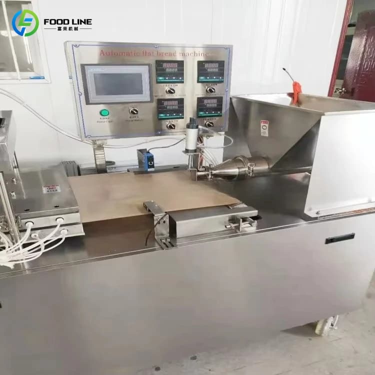 Machine électrique automatique de fabrication de pain plat de crêpes de canard rôti de Machine de Burrito de rouleau de printemps