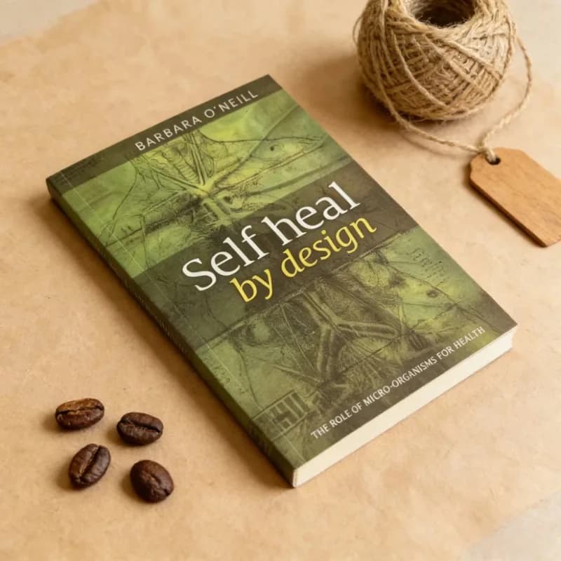Self Heal By Design de Barbara O'Neill Le rôle des micro-organismes pour la santé Guide de santé pour les passionnés de bien-être et d'auto-guérison