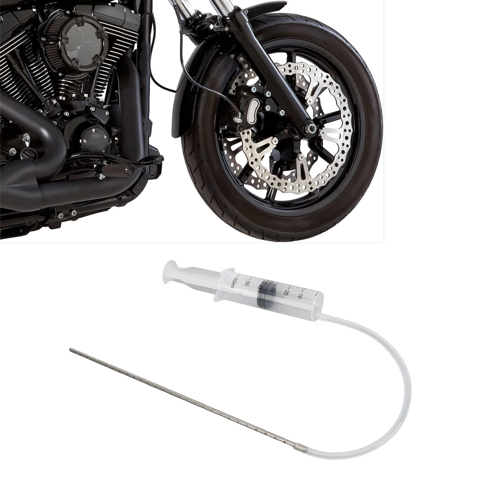 Jauge de Niveau d'Huile de Fourche Universelle, Outil de Mesure pour Moto