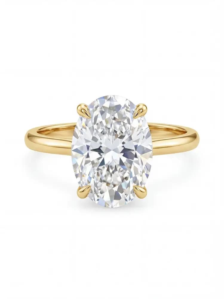 Bague en argent Sterling 925 en Zircon 1-8CT, magnifique bague ovale brillante en pierre pour femmes, fiançailles, mariage, luxe, bijoux fins de haute qualité