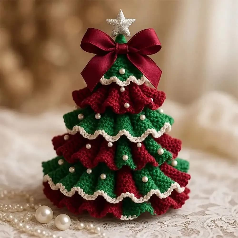 Kit d'arbre de noël au Crochet