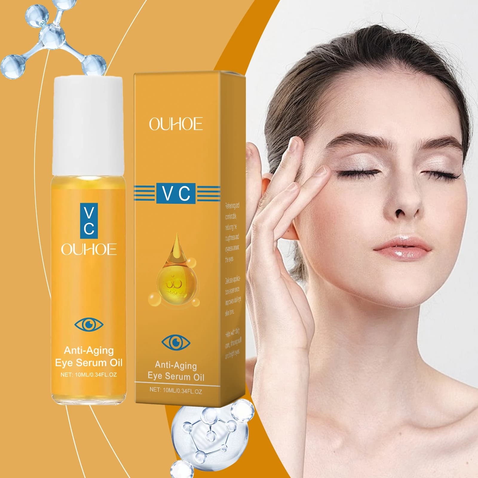 Huile essentielle Anti-vieillissement pour les yeux