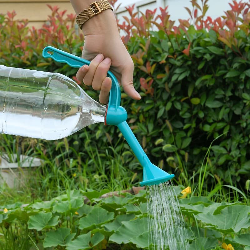 Arrosage des plantes de jardinage, bouteille de pulvérisation d'eau portative à double usage, canette d'eau, douche, Irrigation des semis