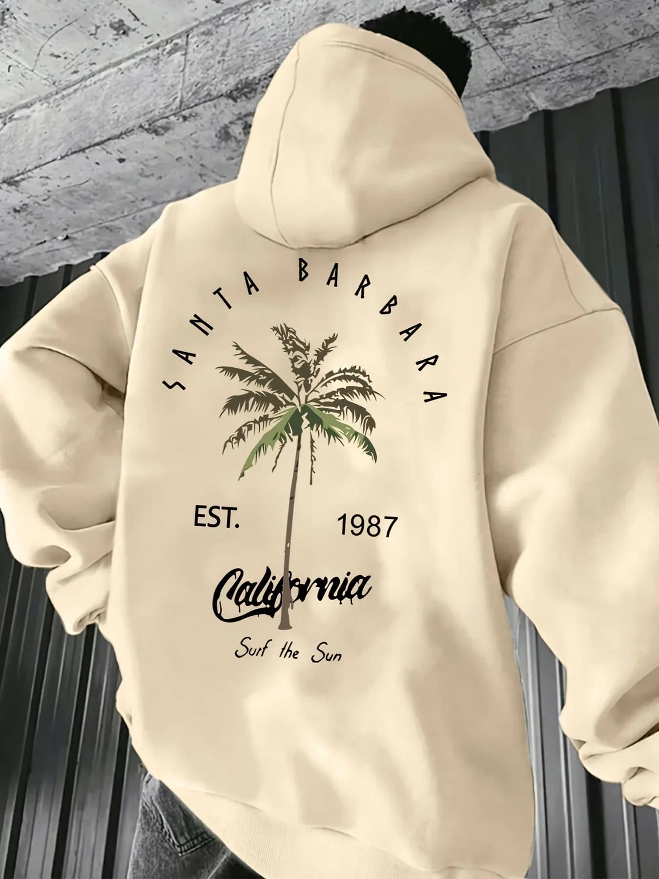 Sweat-shirt à capuche à manches longues pour hommes et femmes, imprimé palmier Tropical, mode automne hiver, quotidien décontracté, ample, vêtements de sport chauds de rue