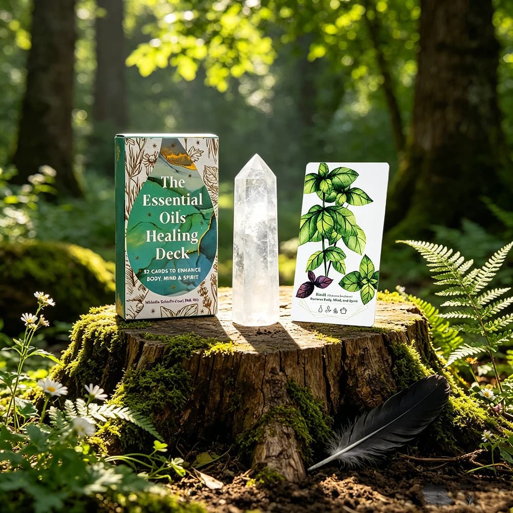 Le jeu de cartes de guérison aux huiles essentielles, 52 cartes Oracle pour améliorer le corps, l'esprit et la spiritualité, parfait pour la guidance spirituelle et les collectionneurs