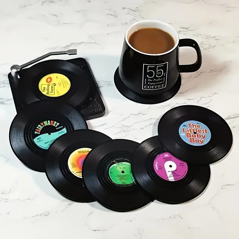 Dessous de verre anti-ald pour disques en vinyle