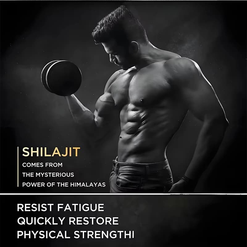 Shilajit, Aubergine sauvage d'Afrique du Sud, Rhodiola Rosea, Ginseng, Cordyceps Sinensis, Champignons, Feuilles de Ginkgo Biloba, Curcuma