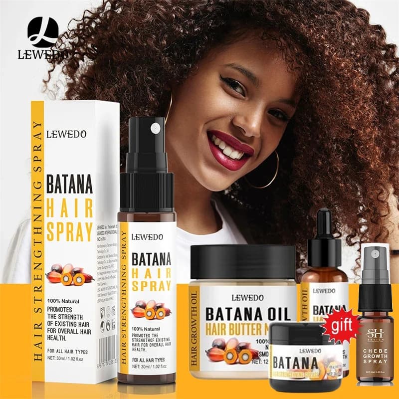 Huile de Batana pour femmes africaines, traitement de Traction et d'alopécie, Spray capillaire 100% naturel, repousse des cheveux, perte de cheveux, huile de croissance rapide folle
