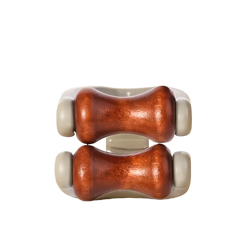 Soulagez la douleur du canal carpien et la raideur des doigts ! Les rouleaux double face massent les méridiens des mains, détendent les spasmes. Cadeau portable pour la famille.