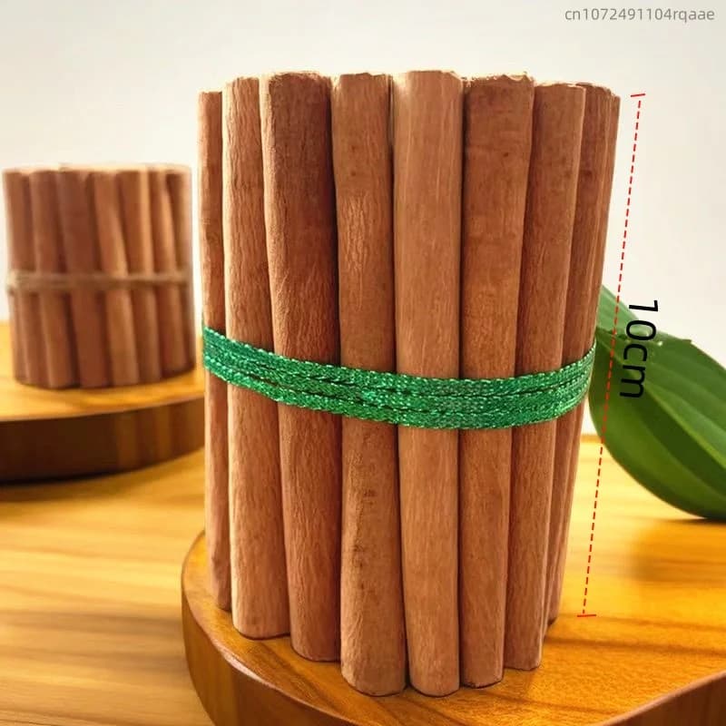 Bâtons de cannelle naturelle séchée de 10 cm, fournitures pour la fabrication de bougies parfumées DIY, accessoires de décoration pour la fabrication de bijoux en résine et de savons artisanaux