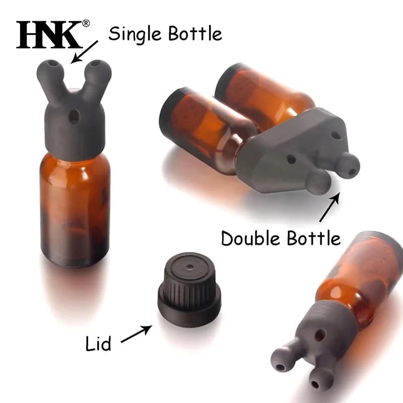 Mini bouteille d'inhalateur d'huile essentielle et de parfum