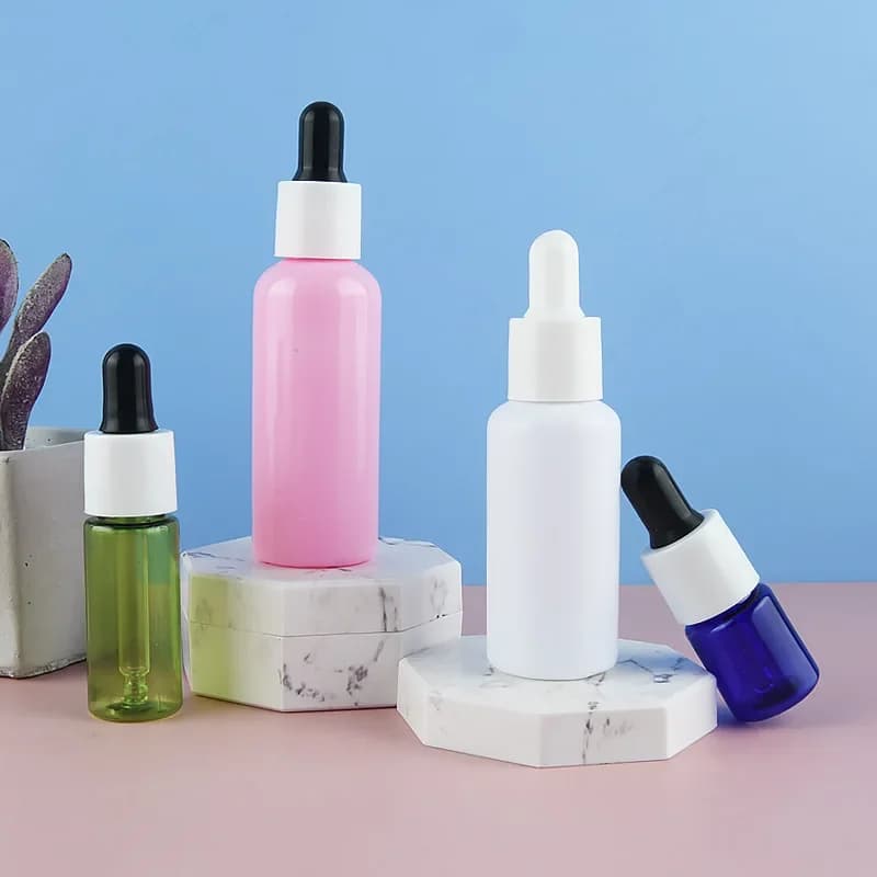 Bouteille d'huile essentielle en plastique de 5 à 50ml
