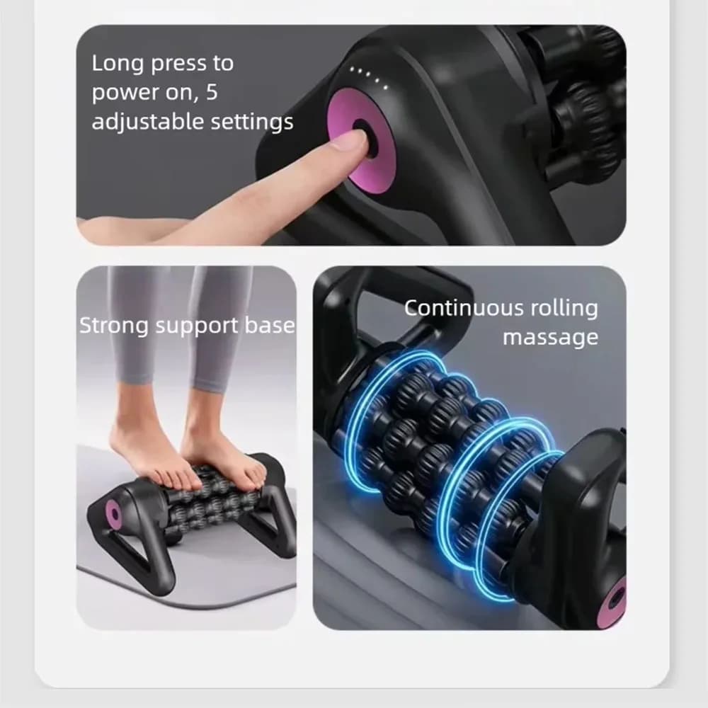 Masseur corporel sans fil 2026 à rouleaux rechargeable