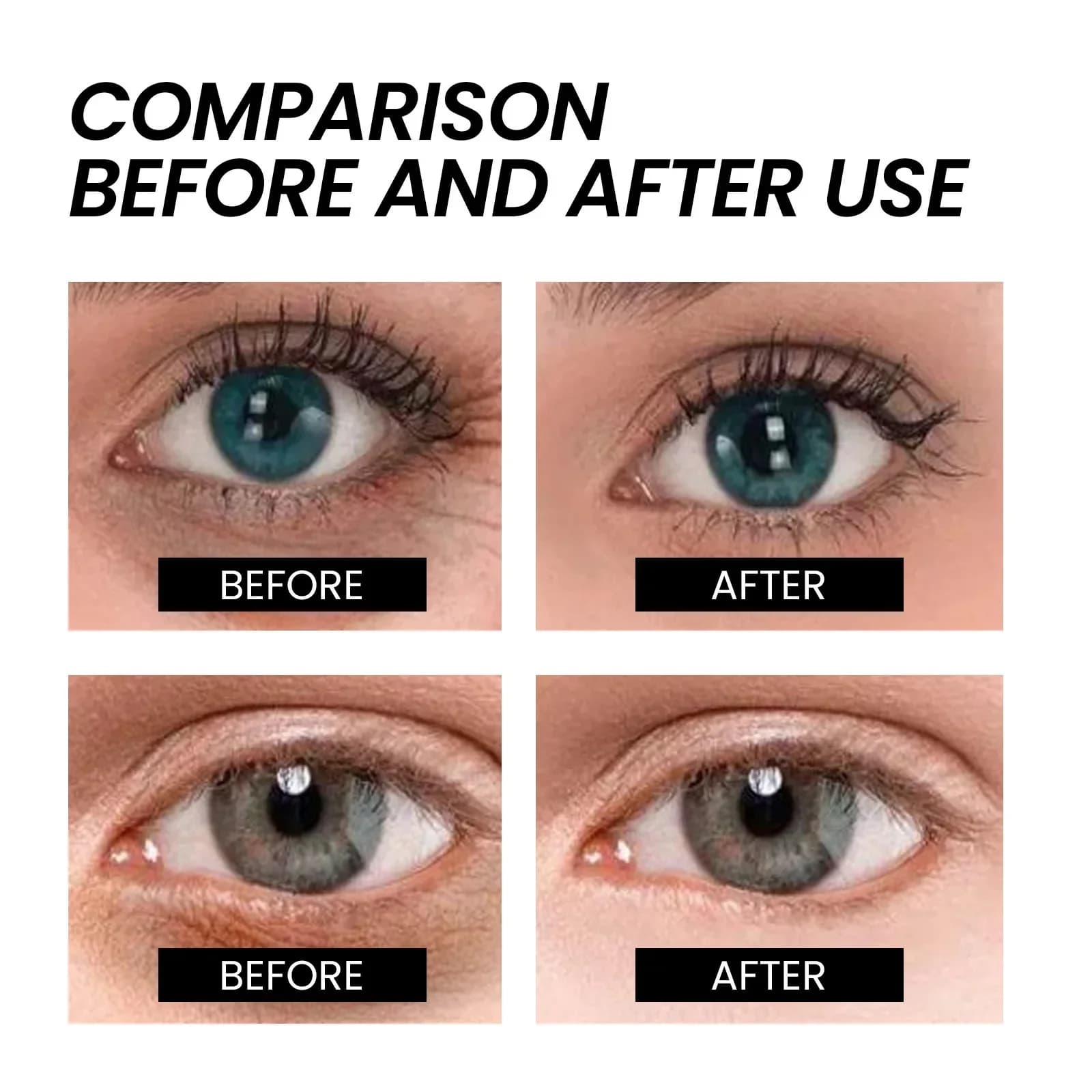 Les sacs pour les yeux crème élimine instantané les cernes resserre les yeux Lifting raffermissant et éliminant les poches pour les yeux créent vos yeux plus animés