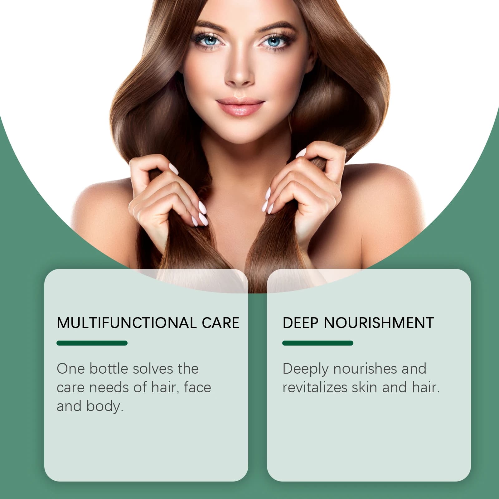 Huile de graines de Cactus 2 en 1, visage, corps, cheveux, Massage hydratant à base de plantes naturelles, Argan, amande, traitement nourrissant Anti-Pollution