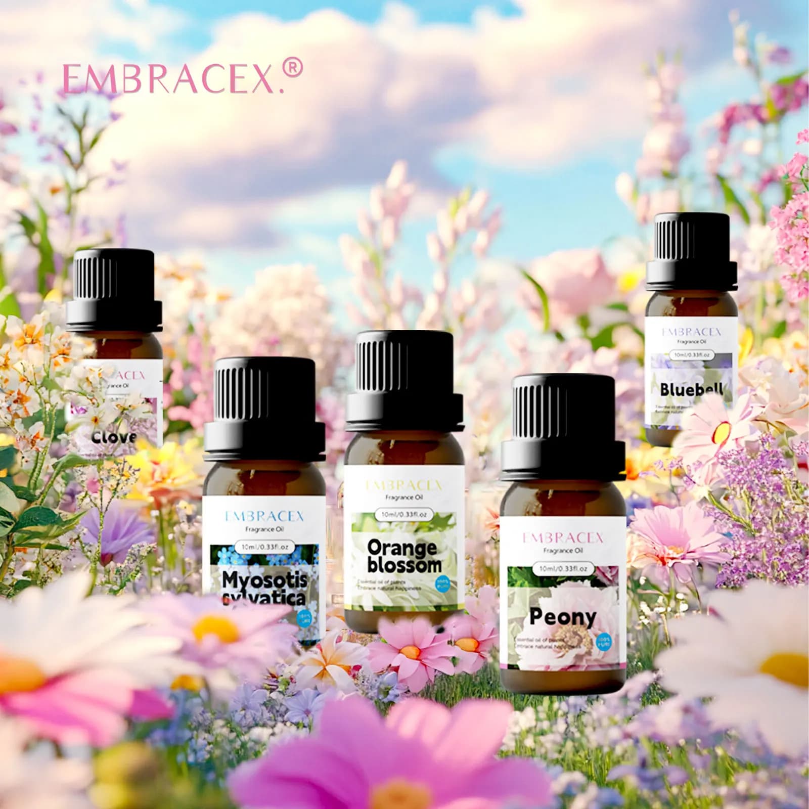 Huiles essentielles de pivoine 10 ml