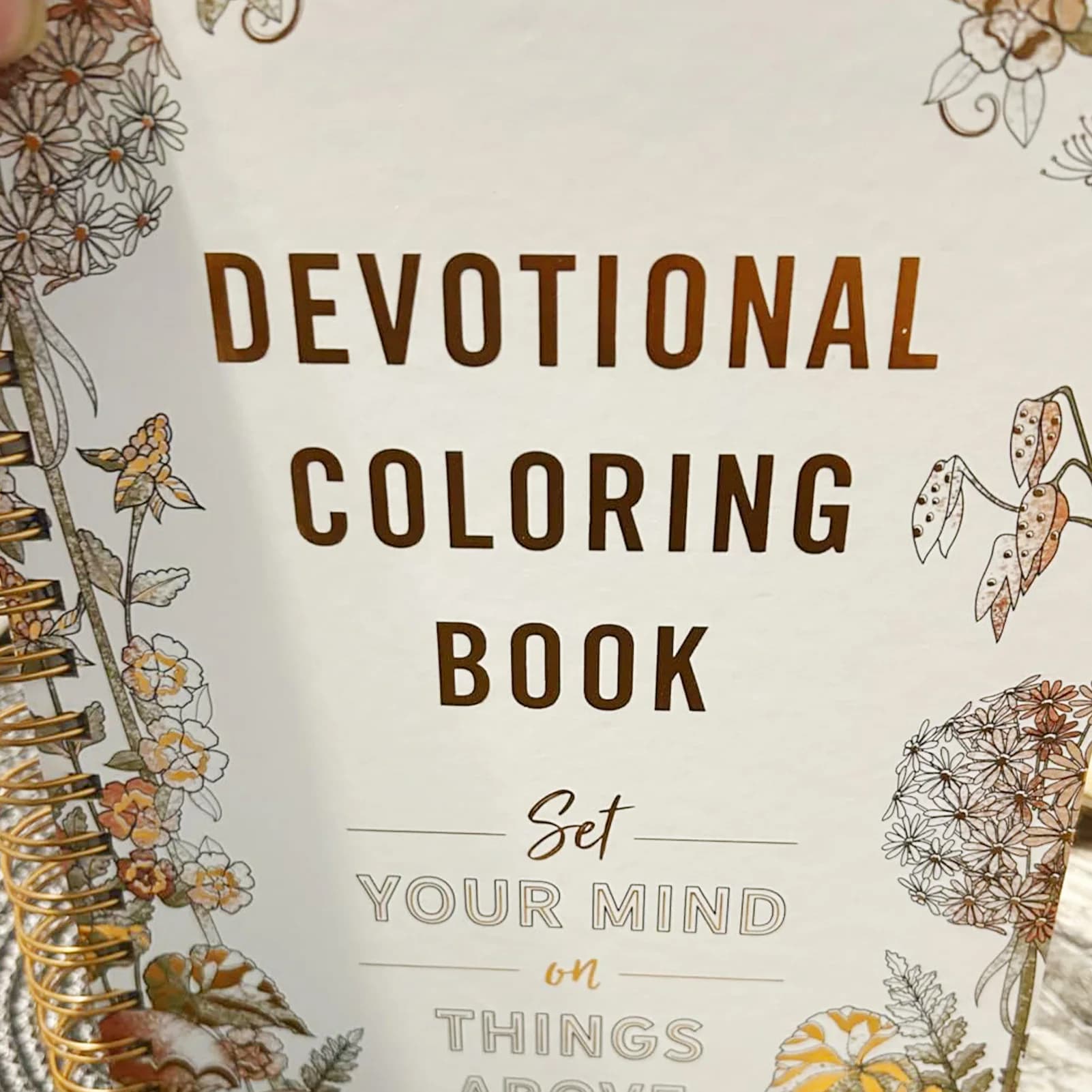 Livre de coloriage Floral à base de foi pour adultes, papier à Texture lisse, livre inspirant, livre de coloriage scripural pour femmes, Art Floral