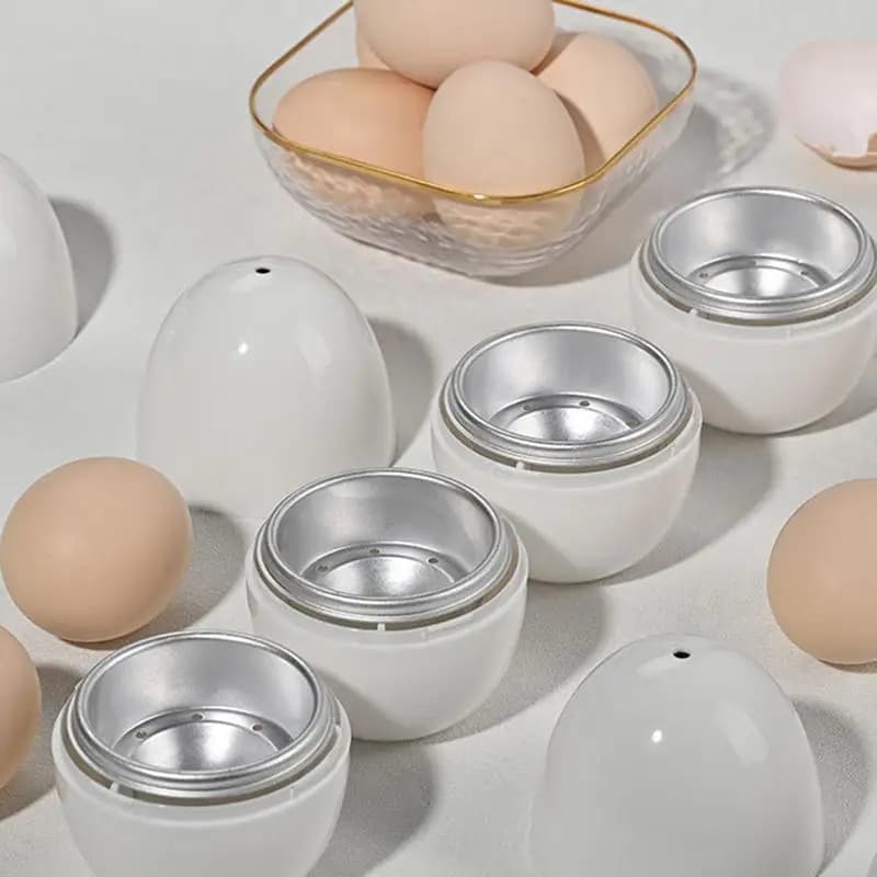 Machine à œufs à micro-ondes, chaudière à œufs, cuiseur à vapeur pour œufs durs et doux, Gadgets de cuisine pour faire bouillir les œufs, outil de cuisson des œufs