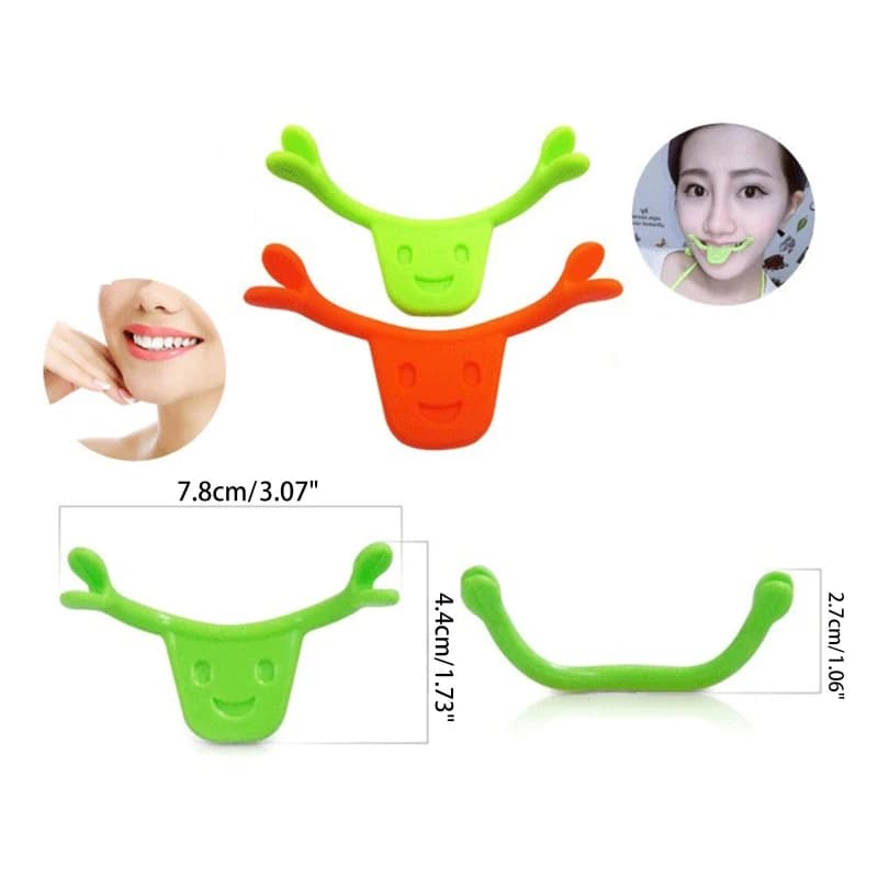Correcteur sourire, appareil Fitness, en Silicone, lifting du visage, mâchoire, livraison directe