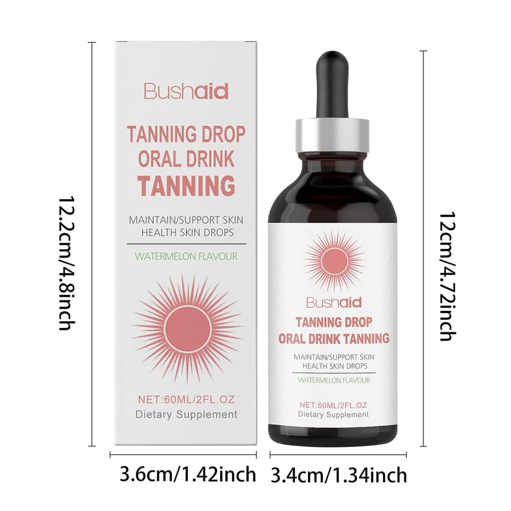 Gouttes de bronzage sans soleil bucco-dentaires