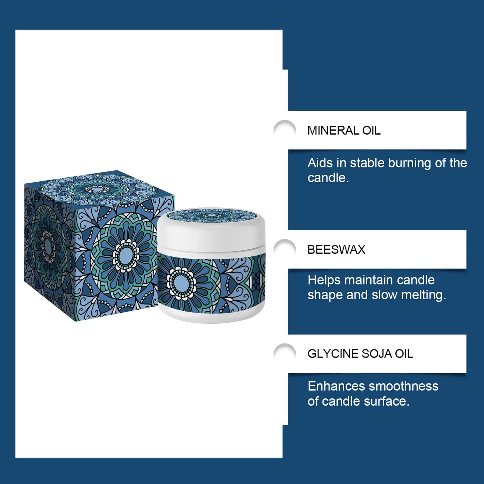 Bougie parfumée Bluebell de qualité supérieure pour soulager le stress, cadeau attentionné parfait pour toute occasion. Retreat confortable pour chambre à coucher