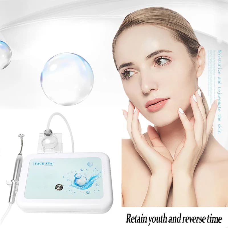 Solution magique d'oxygène actif d'eau de bulle de nettoyage de Rose pour la Machine automatique Instrument de beauté soins de la peau du visage livraison directe