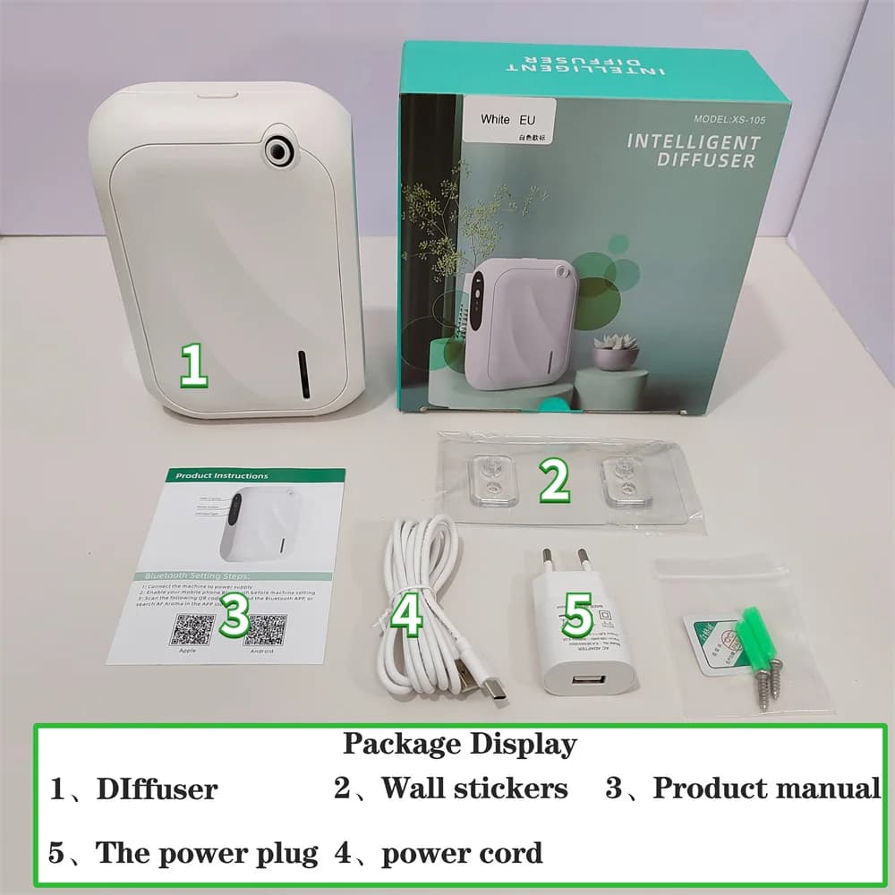 Diffuseur d'arôme Machine à parfum couverture 200m3 Bluetooth APP contrôle diffuseur de parfum distributeur d'odeur pour odeur de parfum à la maison