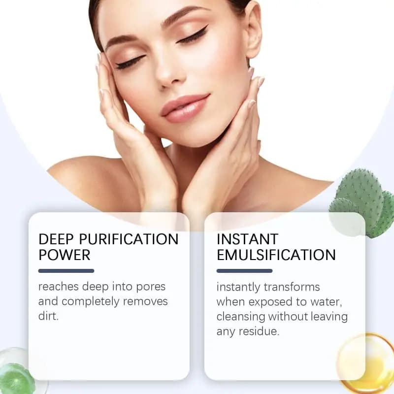 Huile démaquillante nettoyante pour le visage EELHOE, soin multi-usages doux, nourrissant et hydratant, indispensable