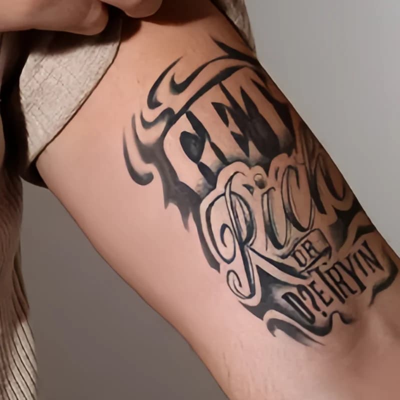 Tatouage semi-permanent | Totem porte-bonheur, motif graffiti, tatouage style hip-hop « devenir riche rapidement », tatouage pour le cou | Combinaison imperméable unisexe