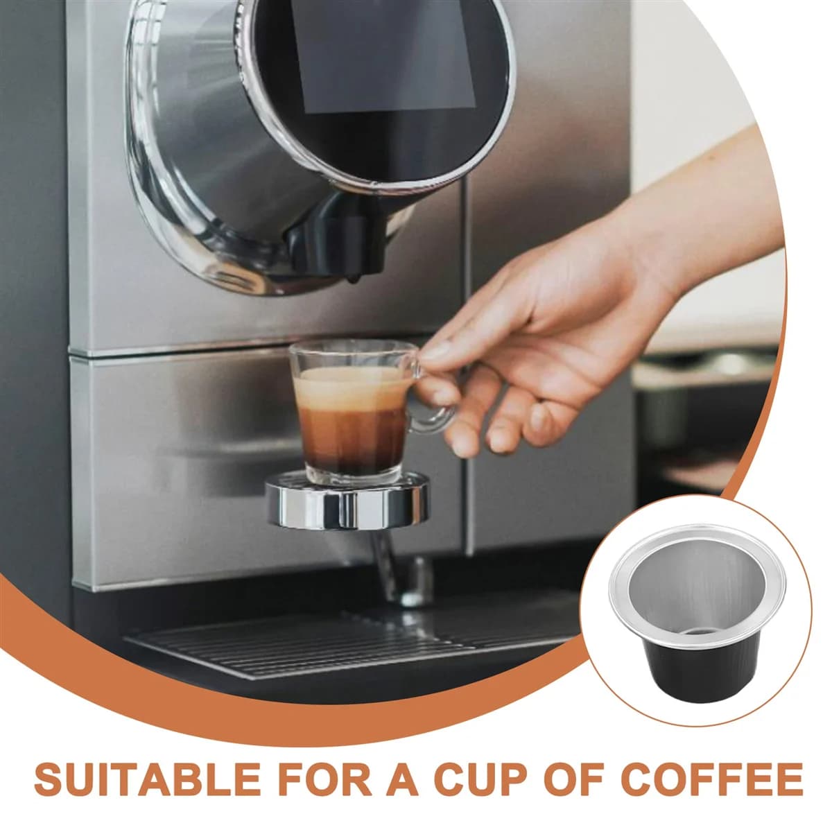 Capsules de café de poulet illables quotidiennes, tasse d'emballage, 73 fournitures pour un café ou un expresso noir, 50 ensembles
