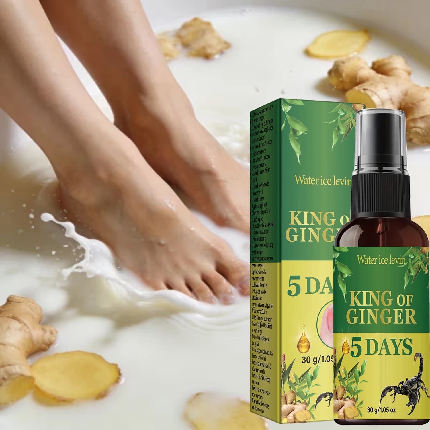 Spray pour les soins des ongles, nourrissant et fortifiant avec du collagène et de l'acide hyaluronique pour des ongles sains