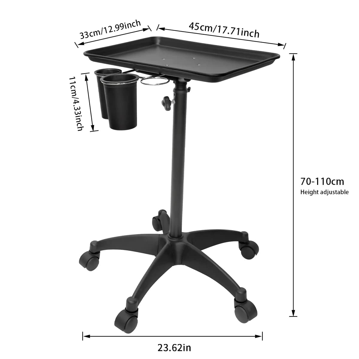 Plateau roulant pour Salon Spa beauté tatouage voiture détails-portable multifonctionnel outil de coiffure support de rangement salon de coiffure