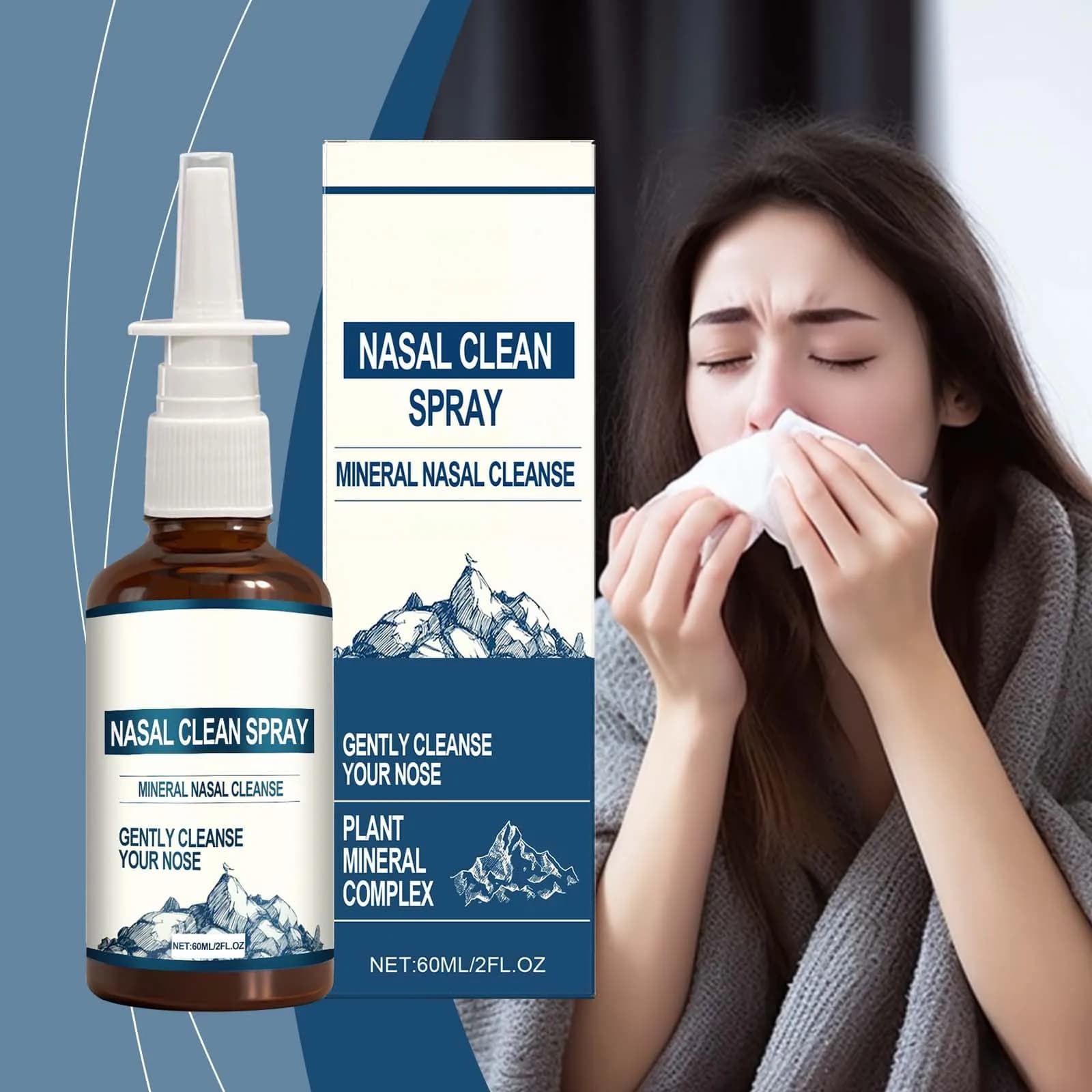 Spray de nettoyage Nasal
