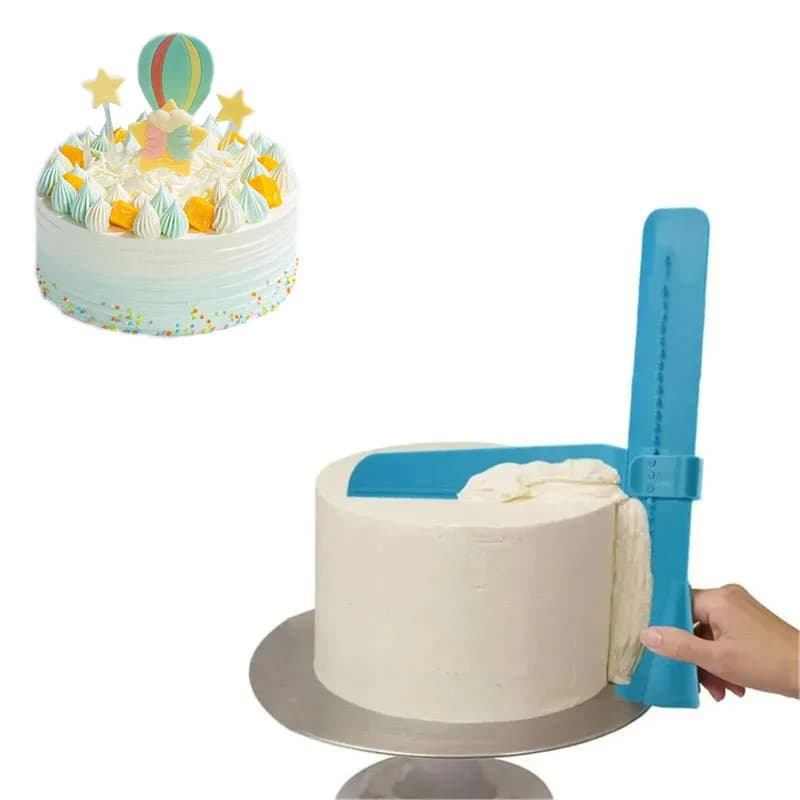 Grattoir à gâteau plus lisse, spatules à Fondant, décor plus lisse, 1 pièce