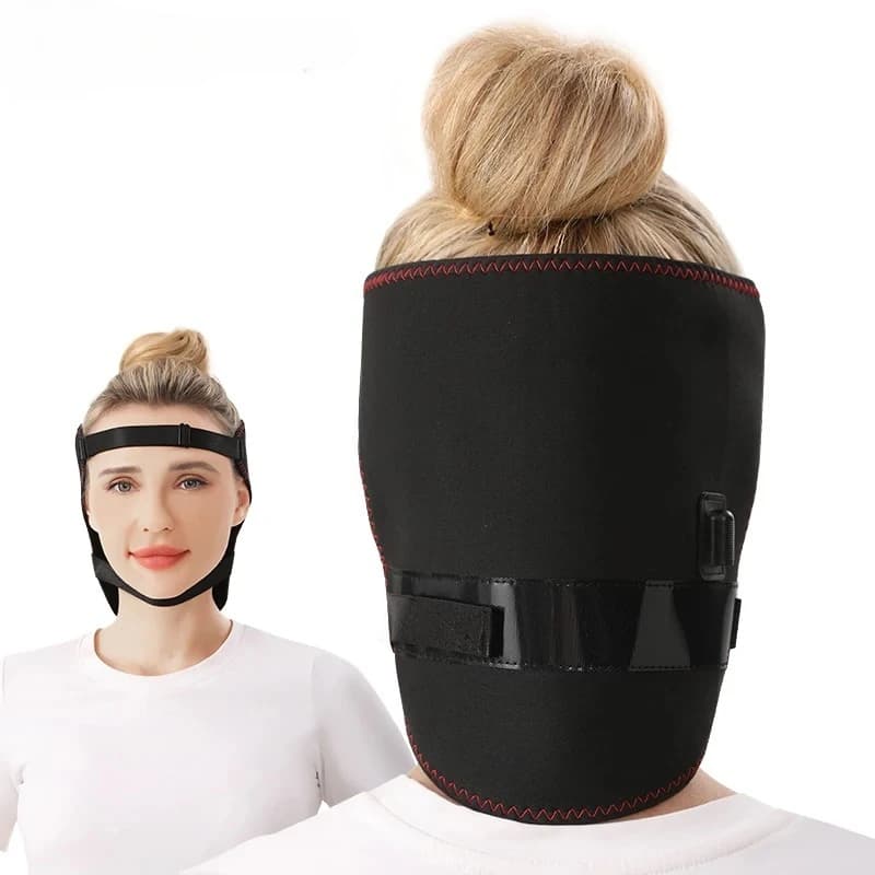 Couvre-tête chauffant pour soulager les maux de tête, favoriser la circulation sanguine, réduire le stress du bureau et apporter une chaleur relaxante à la tête