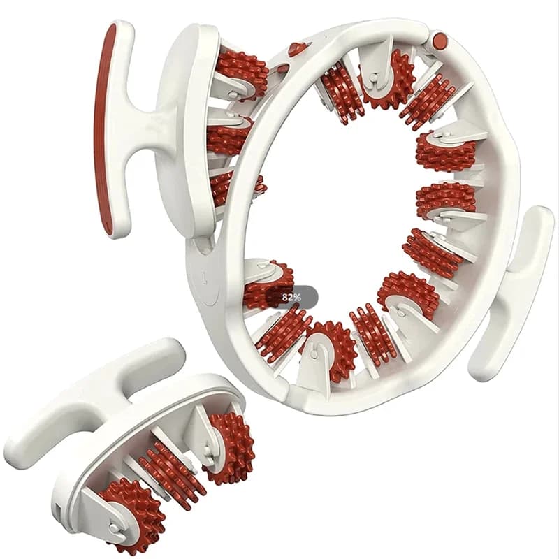 Rouleau de massage Anti-Cellulite, masseur musculaire manuel pour le cou, les épaules, le dos, les bras et les jambes, soulage la douleur, technologie du rouleau corporel