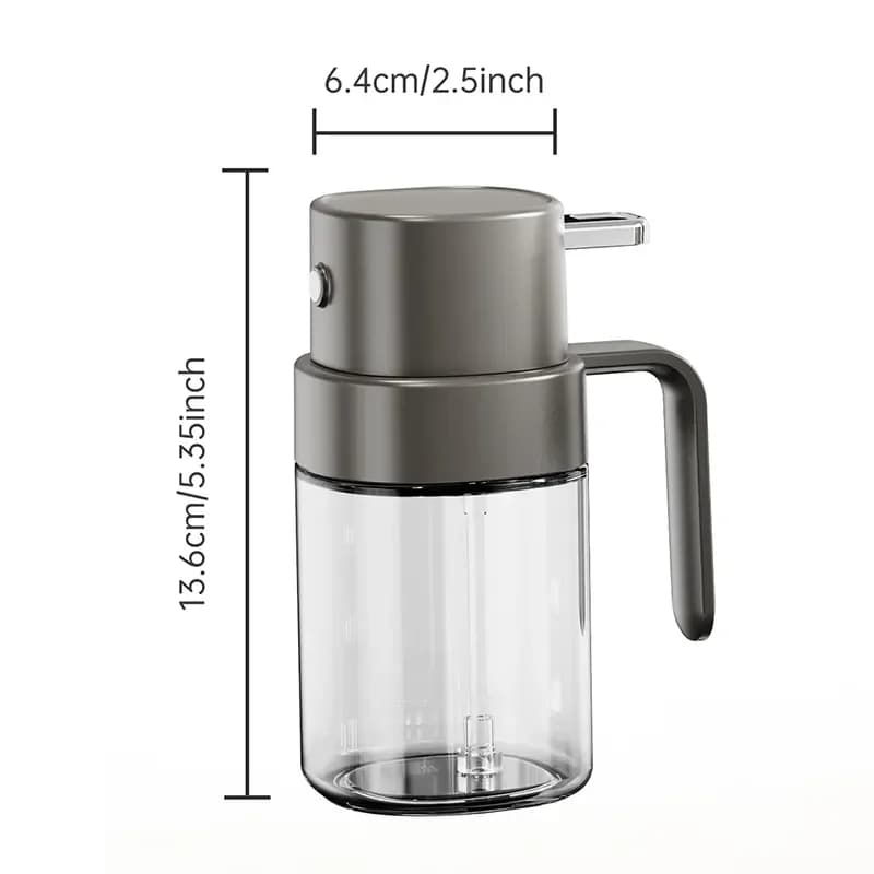 Bouteille de pulvérisation d'huile atomisée, Pot distributeur d'huile, poêle à frire à Air, pulvérisateur de vinaigre domestique de cuisine, pulvérisateur d'huile en verre, cuisson Simple