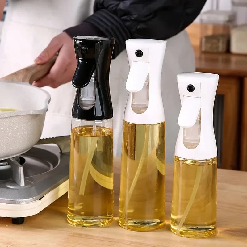 Pulvérisateur d'huile de pulvérisation pour huiles de cuisine, bouteille distributrice de pulvérisation pour huile d'olive, friteuse à Air, BBQ, salade, cuisson, grillades, outil de cuisine