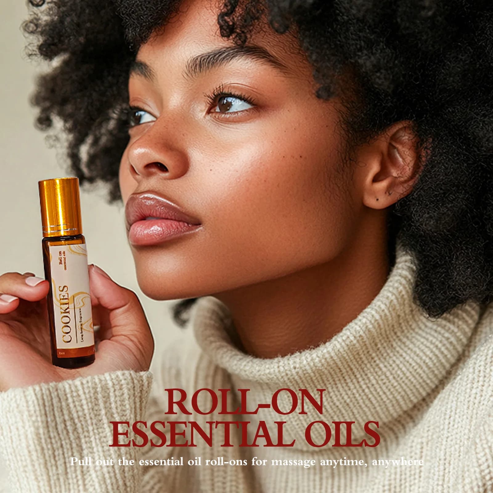 Huiles essentielles à la menthe poivrée en roll-on 10 ml