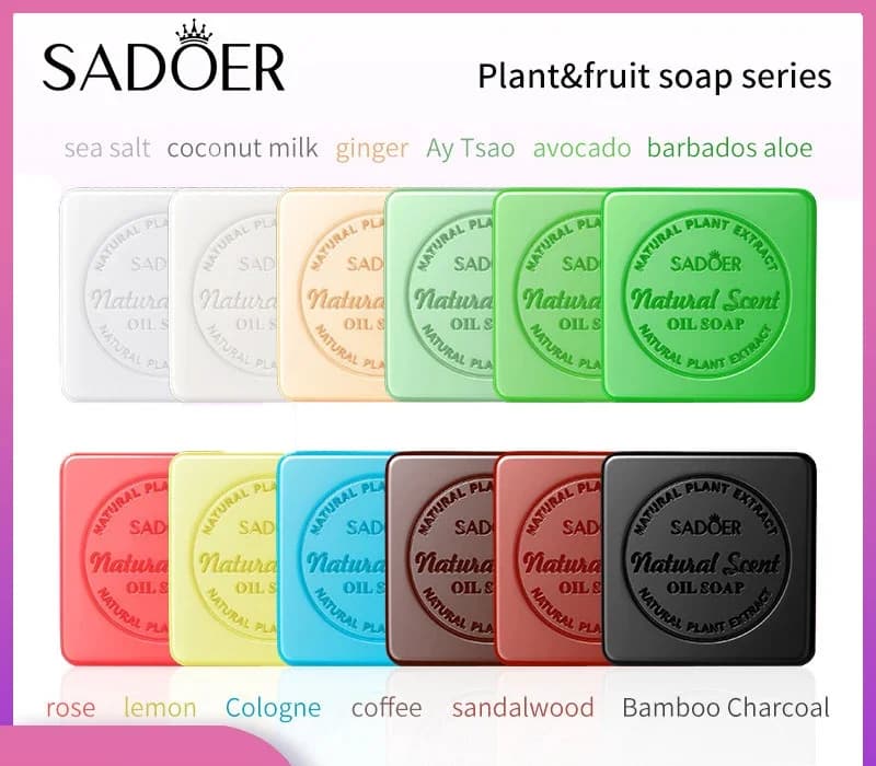 SADOER-Huile essentielle nettoyante de Regina, corps fait à la main, µ, charbon de bambou, café, rentabilité e Vera, avocat, absinthe Regina, 100g