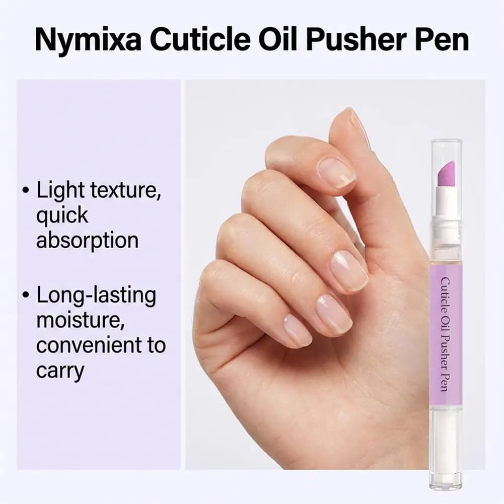 Stylo Huile pour Cuticules – Fortifiant et Nourrissant pour les Ongles – Élimine les Cuticules Abîmées et Faibles – Prévient les Ongles Abîmés – Huile Nourrissante pour Ongles