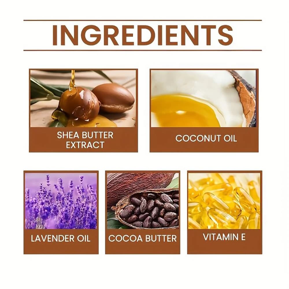 Crème hydratante intense SUYARUN pour peaux sèches, hydratation biologique à l'huile de coco, absorption rapide, nourrissante 24 heures.